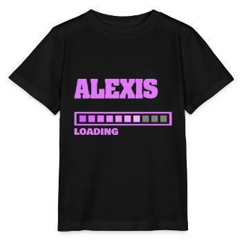 Alexis as a baby - Stanley/Stella MINI CREATOR Kids’ T-Shirt - black - Front - Mikhail (115cm)