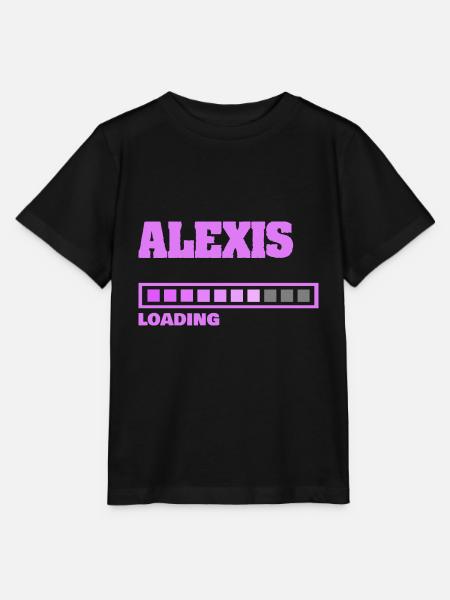Alexis als Baby - Stanley/Stella Kinder T-Shirt MINI CREATOR  - Schwarz