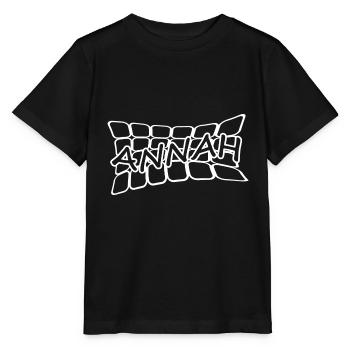Annah as a name - Stanley/Stella MINI CREATOR Kids’ T-Shirt - black - Front - Mikhail (115cm)