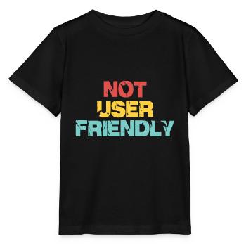Pas convivial - T-shirt bio MINI CREATOR Stanley/Stella Enfant - noir - Devant - Mikhail (115cm)