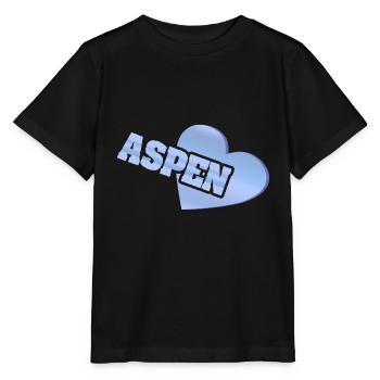 Love Aspen - Stanley/Stella Kinder T-Shirt MINI CREATOR  - Schwarz - Vorne - Mikhail (115cm)