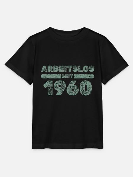 seit 1960 - Stanley/Stella Kinder T-Shirt MINI CREATOR  - Schwarz