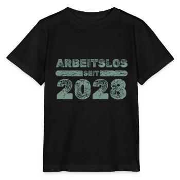 seit 2028 - Stanley/Stella Kinder T-Shirt MINI CREATOR  - Schwarz - Vorne - Mikhail (115cm)