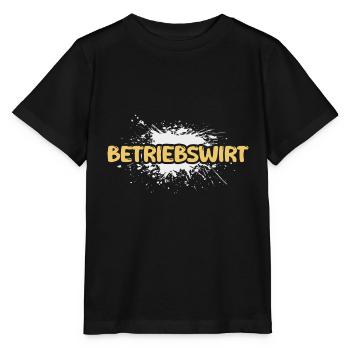 Emploi Économiste d’entreprise - T-shirt bio MINI CREATOR Stanley/Stella Enfant - noir - Devant - Mikhail (115cm)