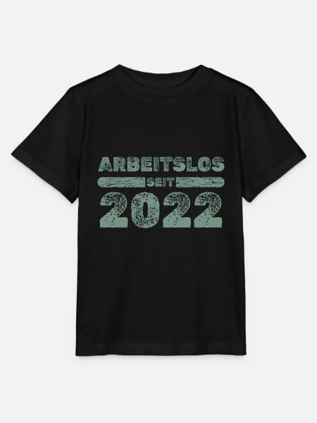 2022 - Stanley/Stella Kinder T-Shirt MINI CREATOR  - Schwarz