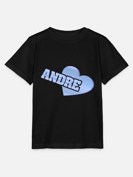 Gold Andre - Stanley/Stella Kinder T-Shirt MINI CREATOR  - Schwarz
