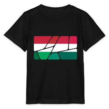 Gift for Hungary - Stanley/Stella MINI CREATOR Kids’ T-Shirt - black - Front - Mikhail (115cm)