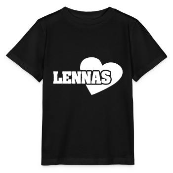 Cadeau pour Lennas - T-shirt bio MINI CREATOR Stanley/Stella Enfant - noir - Devant - Mikhail (115cm)