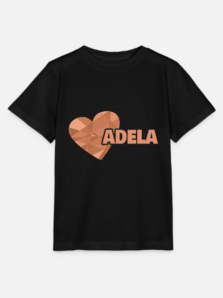 Adela als Vorname - Stanley/Stella Kinder T-Shirt MINI CREATOR - Schwarz