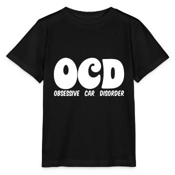 Trouble obsessionnel de la voiture - T-shirt bio MINI CREATOR Stanley/Stella Enfant - noir - Devant - Mikhail (115cm)
