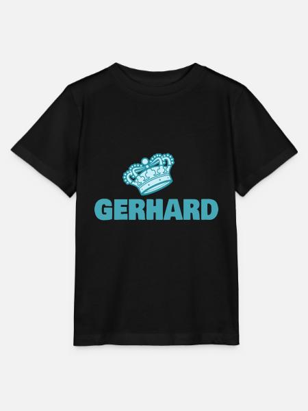 Gerhard - Stanley/Stella Kinder T-Shirt MINI CREATOR - Schwarz
