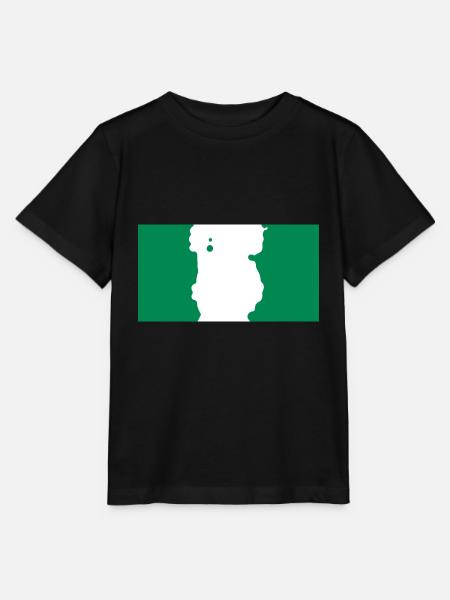Nigeria - Stanley/Stella Kinder T-Shirt MINI CREATOR  - Schwarz