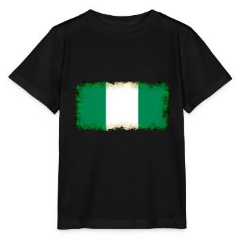 Geschenk für Nigeria - Stanley/Stella Kinder T-Shirt MINI CREATOR  - Schwarz - Vorne - Mikhail (115cm)