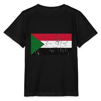 Sudan - Stanley/Stella MINI CREATOR Kids’ T-Shirt - black - Front - Mikhail (115cm)