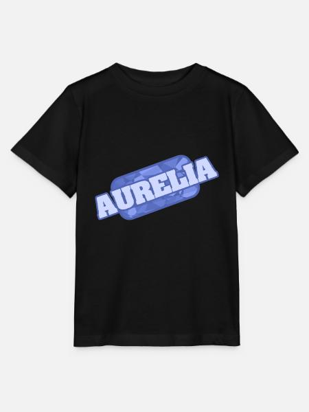 Geschenk für Aurelia - Stanley/Stella Kinder T-Shirt MINI CREATOR - Schwarz
