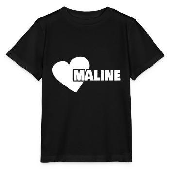 Naissance pour Maline Prénom Né - T-shirt bio MINI CREATOR Stanley/Stella Enfant - noir - Devant - Mikhail (115cm)