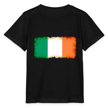 Land Irland - Stanley/Stella Kinder T-Shirt MINI CREATOR  - Schwarz - Vorne - Mikhail (115cm)
