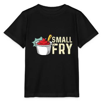 Petit serveur rôti ou cadeau de serveuse - T-shirt bio MINI CREATOR Stanley/Stella Enfant - noir - Devant - Mikhail (115cm)
