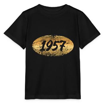 Métaux précieux 1957 - T-shirt bio MINI CREATOR Stanley/Stella Enfant - noir - Devant - Mikhail (115cm)