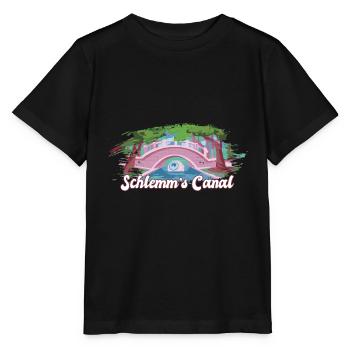 Drôle d’optométriste Citation du globe oculaire du canal de Schlemm - T-shirt bio MINI CREATOR Stanley/Stella Enfant - noir - Devant - Mikhail (115cm)
