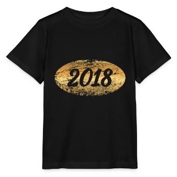 Lingots d’or 2018 - T-shirt bio MINI CREATOR Stanley/Stella Enfant - noir - Devant - Mikhail (115cm)