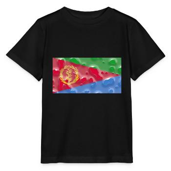 Eritrea als Eritrea - Stanley/Stella Kinder T-Shirt MINI CREATOR  - Schwarz - Vorne - Mikhail (115cm)