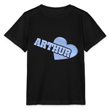 Gold Arthur - Stanley/Stella MINI CREATOR Kids’ T-Shirt - black - Front - Mikhail (115cm)