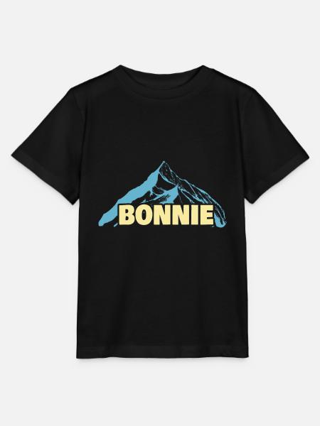 Bonnie als Frauenname - Stanley/Stella Kinder T-Shirt MINI CREATOR - Schwarz