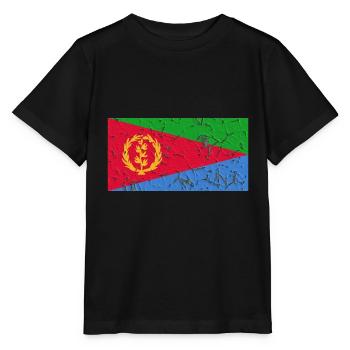 Eritrea Eritrea - Stanley/Stella Kinder T-Shirt MINI CREATOR  - Schwarz - Vorne - Mikhail (115cm)