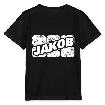 Jacob as Jacob - Stanley/Stella MINI CREATOR Kids’ T-Shirt - black - Front - Mikhail (115cm)