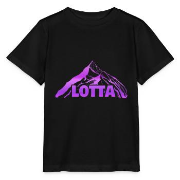 Lotta als Berg - Stanley/Stella Kinder T-Shirt MINI CREATOR  - Schwarz - Vorne - Mikhail (115cm)