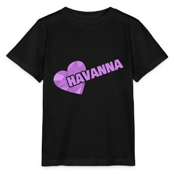 Couronne La Havane - T-shirt bio MINI CREATOR Stanley/Stella Enfant - noir - Devant - Mikhail (115cm)