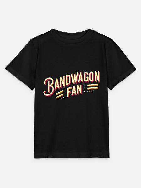 Bandwagon Fan 16 - Stanley/Stella Kinder T-Shirt MINI CREATOR - Schwarz