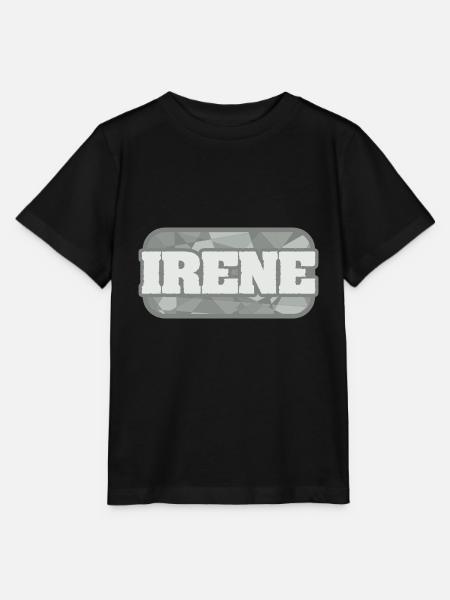 Irene als Gesundheit - Stanley/Stella Kinder T-Shirt MINI CREATOR - Schwarz