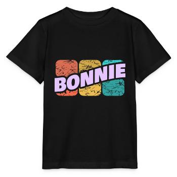 Bonnie - T-shirt bio MINI CREATOR Stanley/Stella Enfant - noir - Devant - Mikhail (115cm)