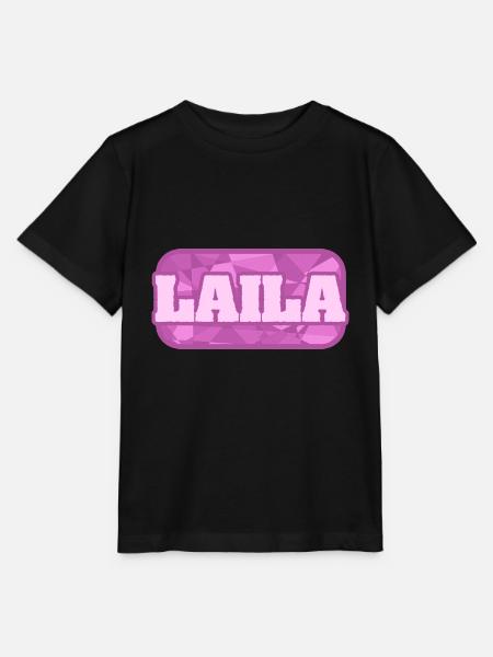 Gesundheit Laila - Stanley/Stella Kinder T-Shirt MINI CREATOR  - Schwarz