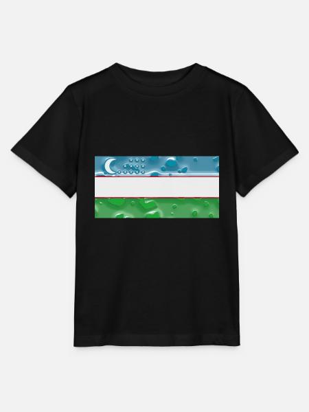 Usbekistan - Stanley/Stella Kinder T-Shirt MINI CREATOR - Schwarz