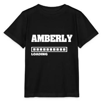 Ambré - T-shirt bio MINI CREATOR Stanley/Stella Enfant - noir - Devant - Mikhail (115cm)