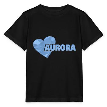 Mama Aurora - Stanley/Stella Kinder T-Shirt MINI CREATOR  - Schwarz - Vorne - Mikhail (115cm)
