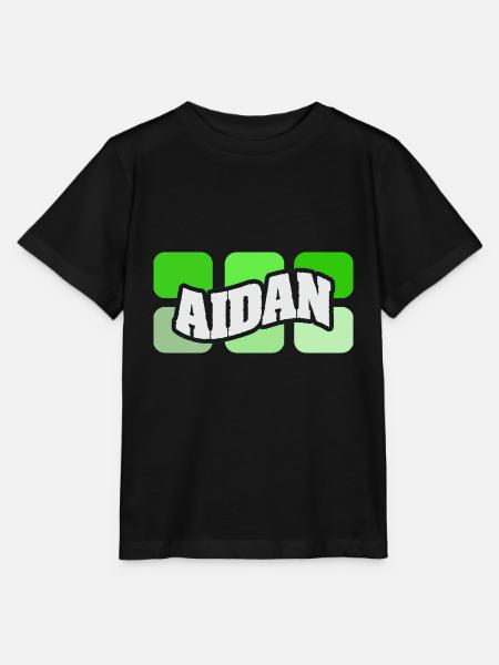 Geschenk für Aidan - Stanley/Stella Kinder T-Shirt MINI CREATOR - Schwarz