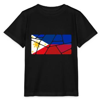 Philippines en tant que Philippines - T-shirt bio MINI CREATOR Stanley/Stella Enfant - noir - Devant - Mikhail (115cm)