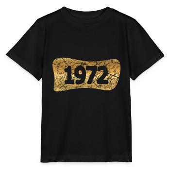 Lingot d’or 1972 - T-shirt bio MINI CREATOR Stanley/Stella Enfant - noir - Devant - Mikhail (115cm)