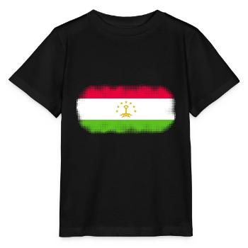 Tadschikistan als Tadschikistan - Stanley/Stella Kinder T-Shirt MINI CREATOR  - Schwarz - Vorne - Mikhail (115cm)