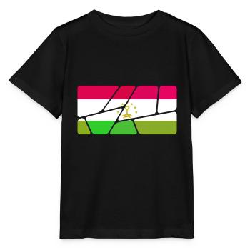 Geschenk für Tadschikistan - Stanley/Stella Kinder T-Shirt MINI CREATOR  - Schwarz - Vorne - Mikhail (115cm)