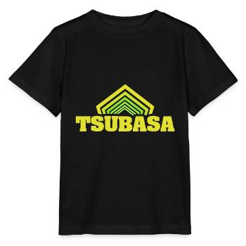 First name Tsubasa - Stanley/Stella MINI CREATOR Kids’ T-Shirt - black - Front - Mikhail (115cm)