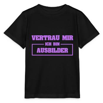 Funny instructor - Stanley/Stella MINI CREATOR Kids’ T-Shirt - black - Front - Mikhail (115cm)