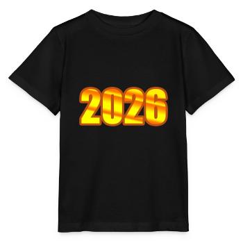 2026 - T-shirt bio MINI CREATOR Stanley/Stella Enfant - noir - Devant - Mikhail (115cm)