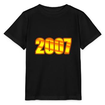 2007 - T-shirt bio MINI CREATOR Stanley/Stella Enfant - noir - Devant - Mikhail (115cm)