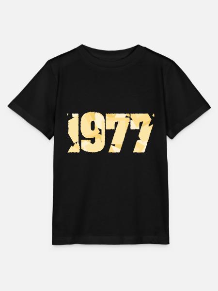 1977 - Stanley/Stella MINI CREATOR Kids’ T-Shirt - black