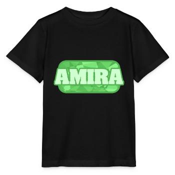 Gesundheit Amira - Stanley/Stella Kinder T-Shirt MINI CREATOR  - Schwarz - Vorne - Mikhail (115cm)
